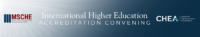 MSCHE Middle States Commission on Higher Education logo International Higher Education Accreditation Convening CHEA Council for Higher Education Accreditation logo