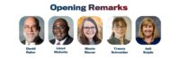 Opening Remarks David Rehm Lloyd Ricketts Nicole Biever Tracey Schneider Judi Sciple