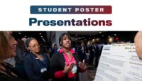 Student Poster Presentations Image of Student Poster Presenter